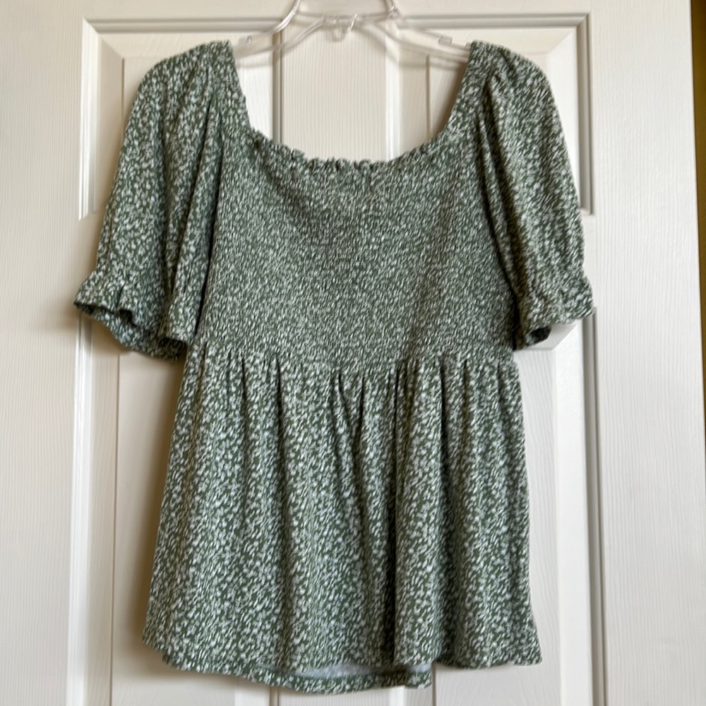 Indigo Rose tops
  ( smocked  bodice )